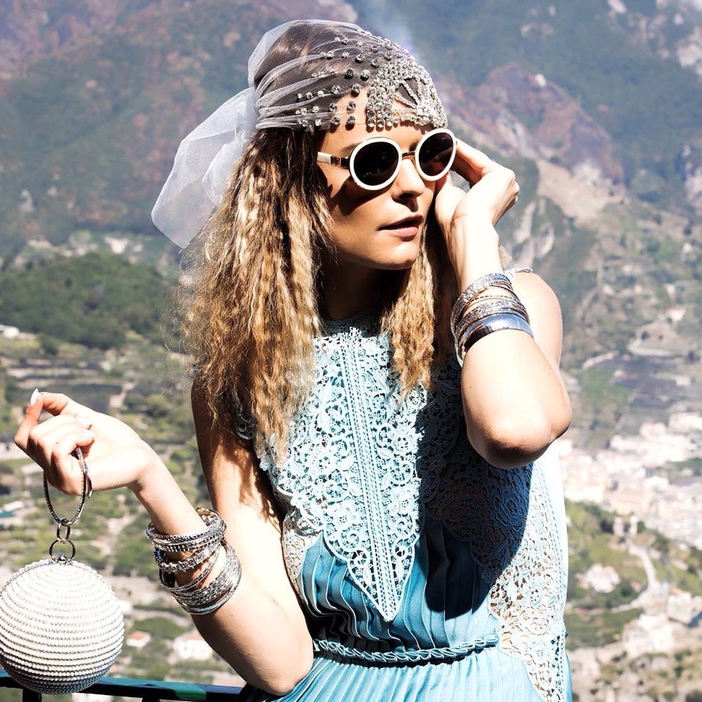 Crystal Tulle Bridal Headpiece